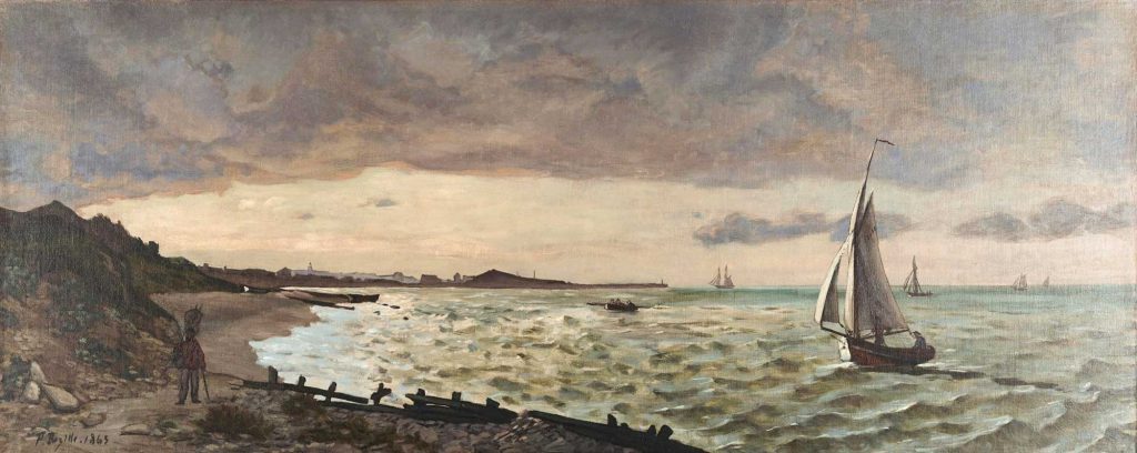 Frederic Bazille Sainte Adresse Sahili