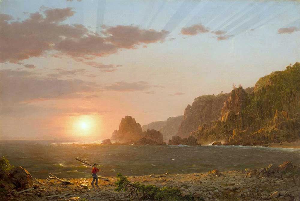 Frederic Edwin Church Grand Manan, Izlanda