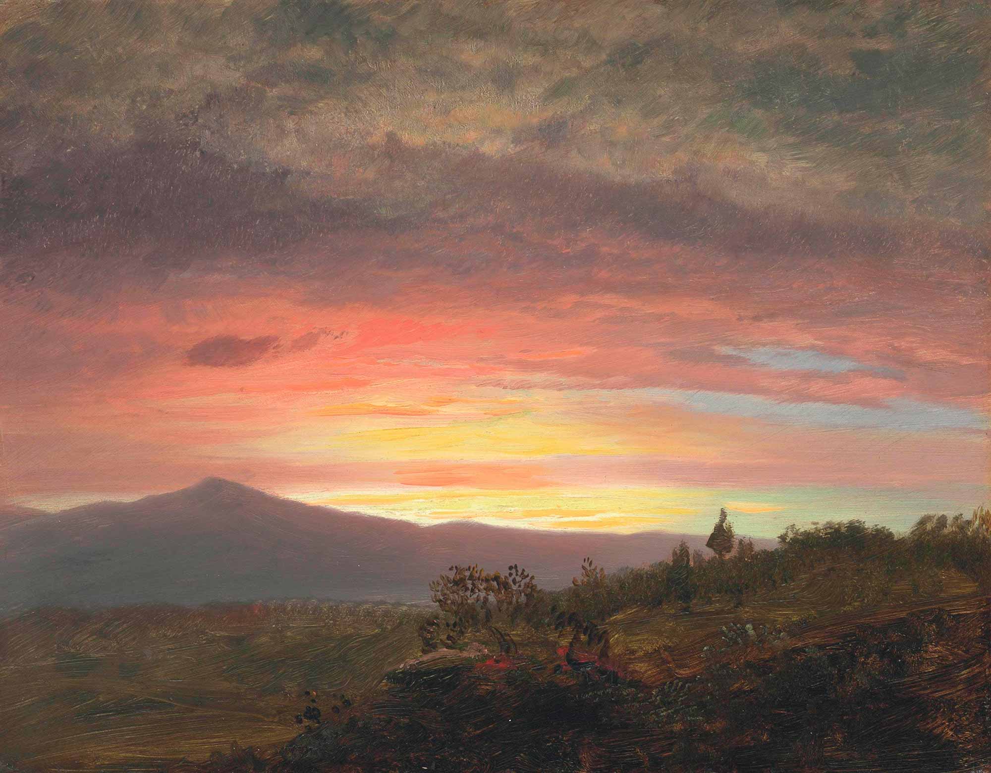 Frederic Edwin Church Ktaadn Dağı
