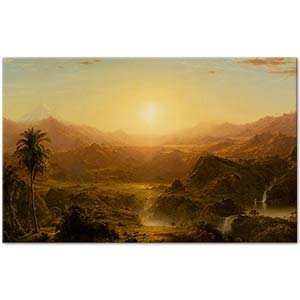 Frederic Edwin Church Ekvator'da And Dağları