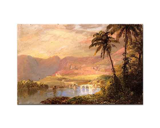 Frederic Edwin Church Tropikal Manzara
