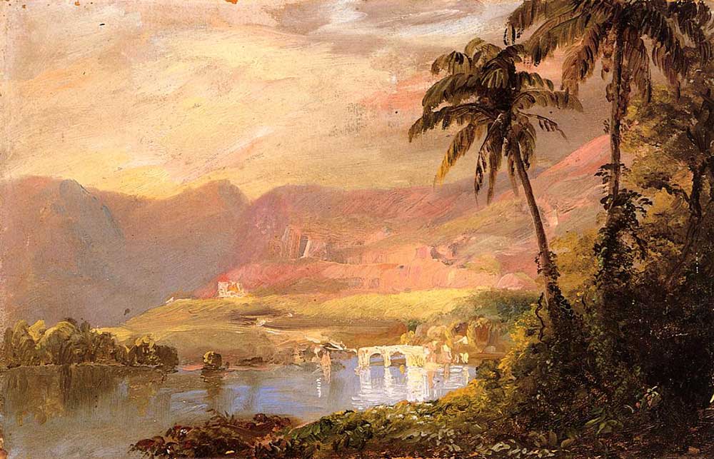 Frederic Edwin Church Tropikal Manzara