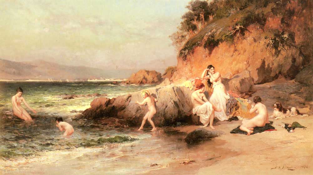 Frederick Arthur Bridgman Denize Giren Güzeller