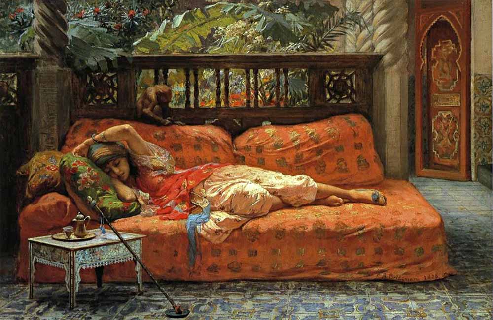 Frederick Arthur Bridgman Dinlenme