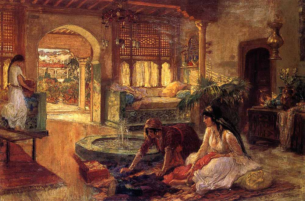 Frederick Arthur Bridgman Doğulu içmekan