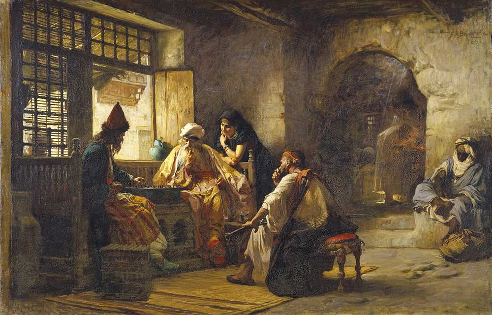 Frederick Arthur Bridgman ilginç Oyun