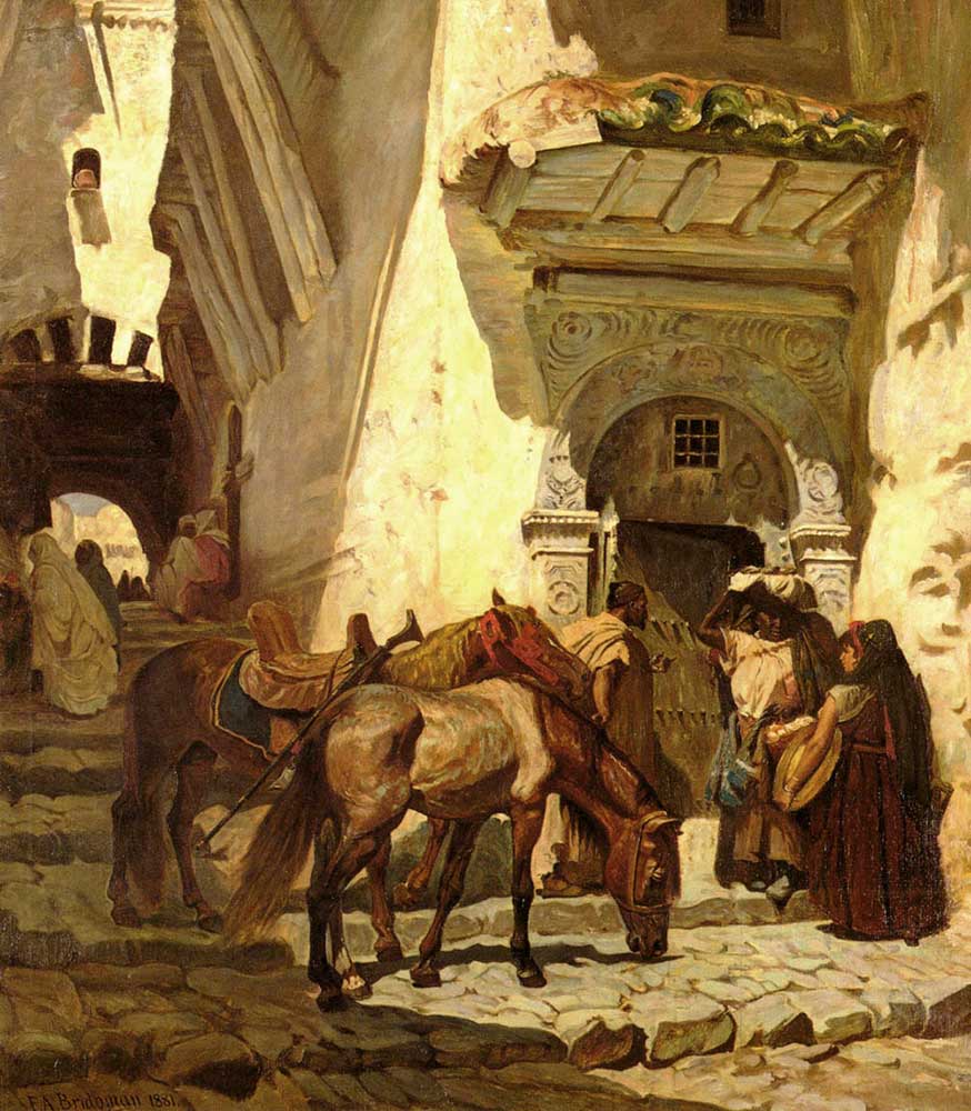 Frederick Arthur Bridgman Kasbah Civarı