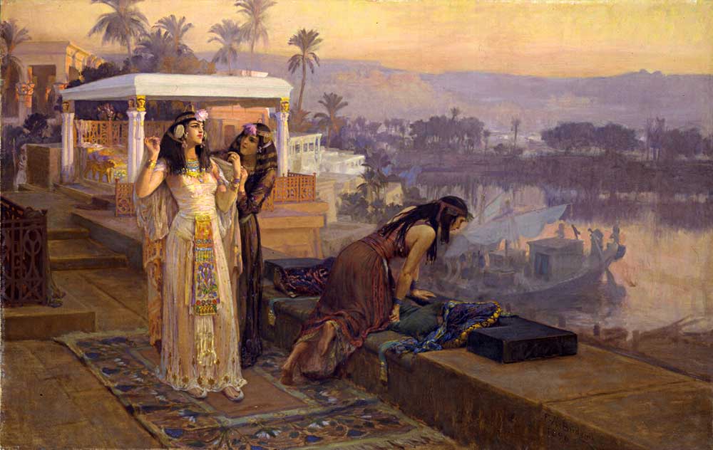 Frederick Arthur Bridgman Kleopatra Terasta