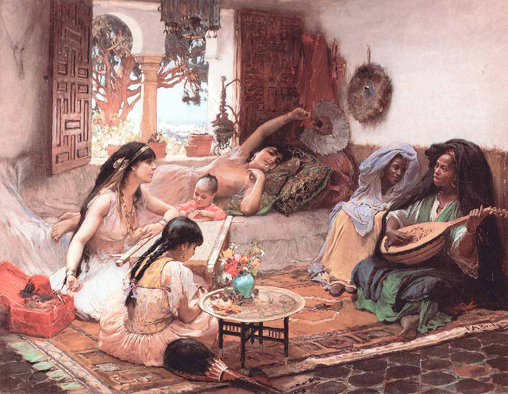 Frederick Arthur Bridgman Öğleden Sonra Cezayir