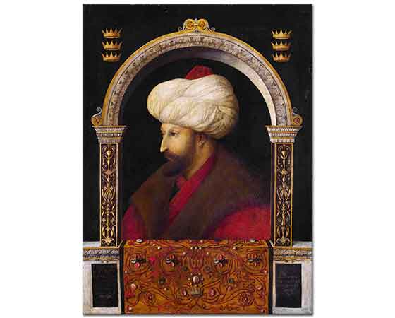 Gentile Bellini Fatih Sultan Mehmet
