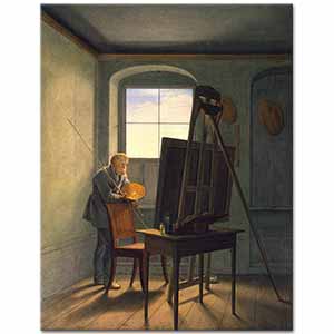 Georg Friedrich Kersting Caspar David Friedrich