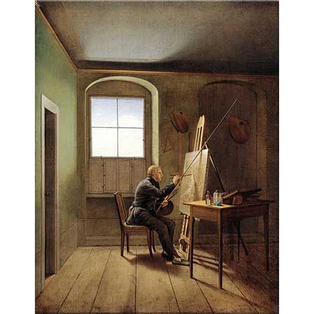 Georg Friedrich Kersting Caspar David Friedrich Stüdyoda