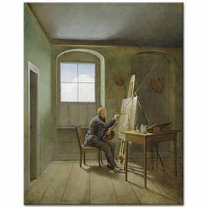 Georg Friedrich Kersting Caspar David Friedrich Stüdyoda