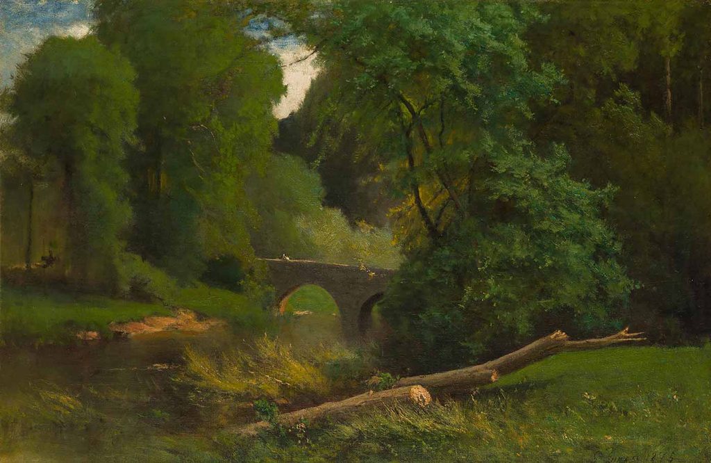 George Inness Cromwell Köprüsü