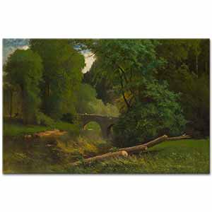 George Inness Cromwell Köprüsü