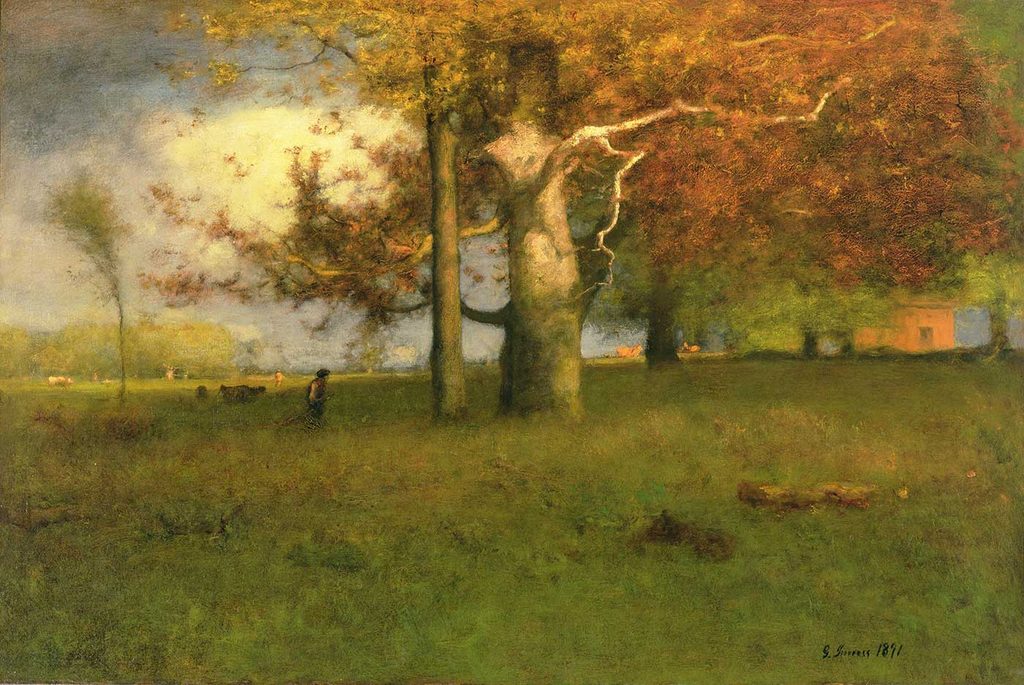 George Inness Ulu Ağaç Montclair