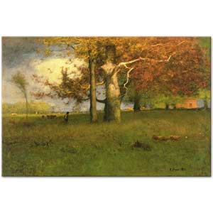 George Inness Ulu Ağaç Montclair