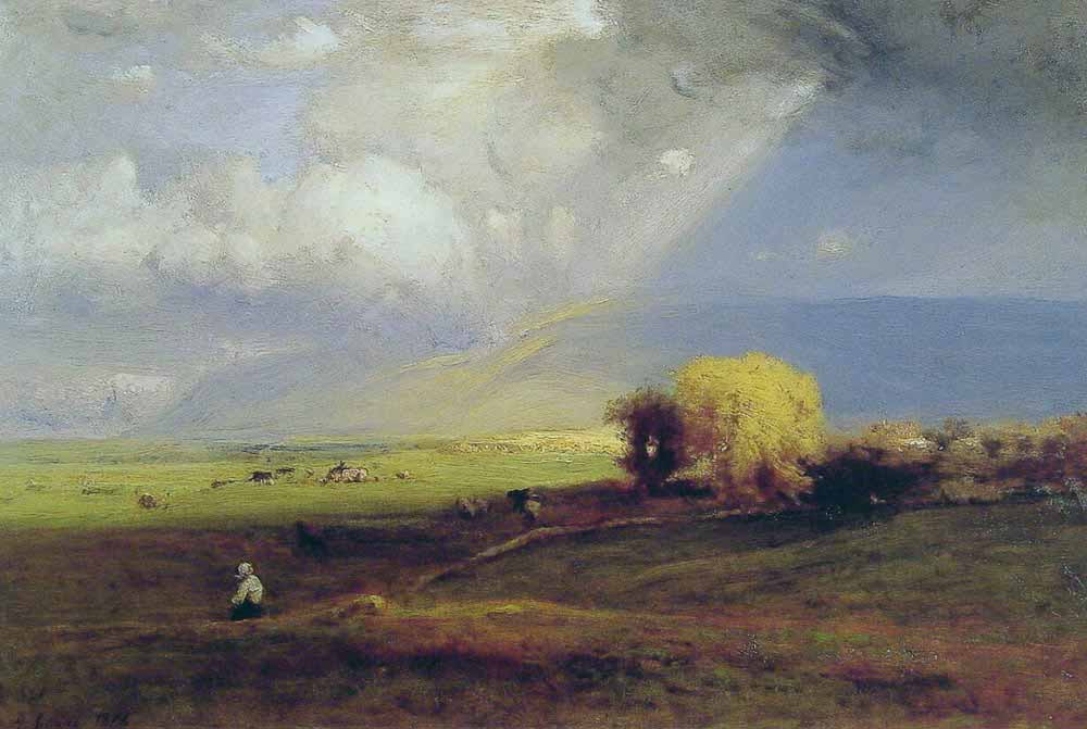 George Inness Geçen Bulutlar