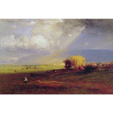 George Inness Geçen Bulutlar