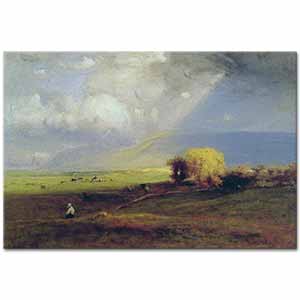George Inness Geçen Bulutlar
