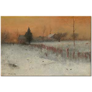 George Inness Montclair'de Ev