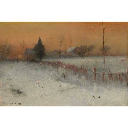 George Inness Montclair'de Ev