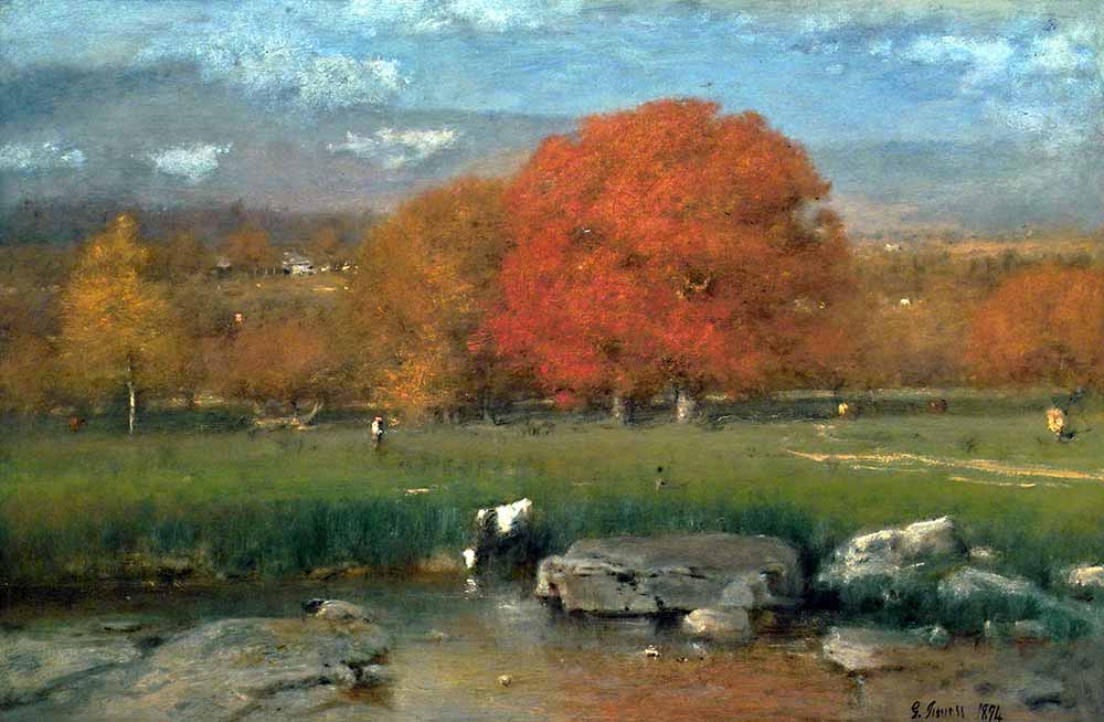 George Inness Sabah Catskill Vadisi