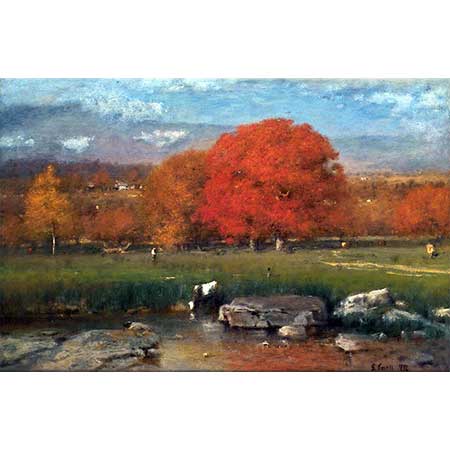 George Inness Sabah Catskill Vadisi