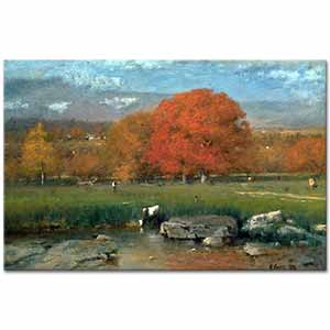 George Inness Sabah Catskill Vadisi