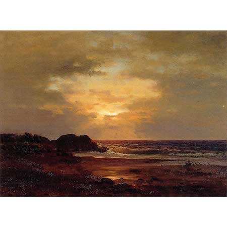 George Inness Sahil Manzarası