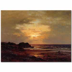 George Inness Sahil Manzarası