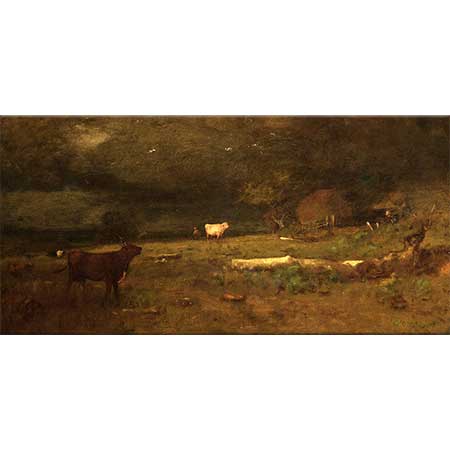 George Inness Yaklaşan Fırtına