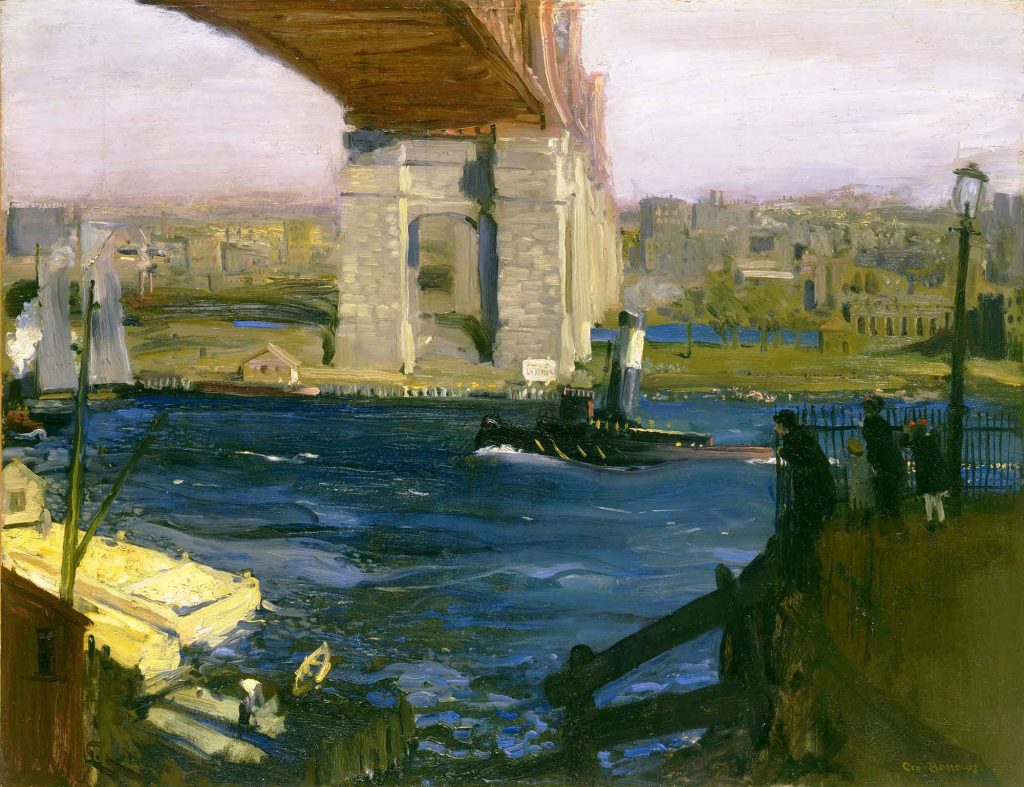 George Wesley Bellows Blackwell Adası Köprüsü