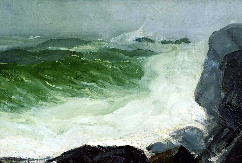 George Wesley Bellows Gri Deniz