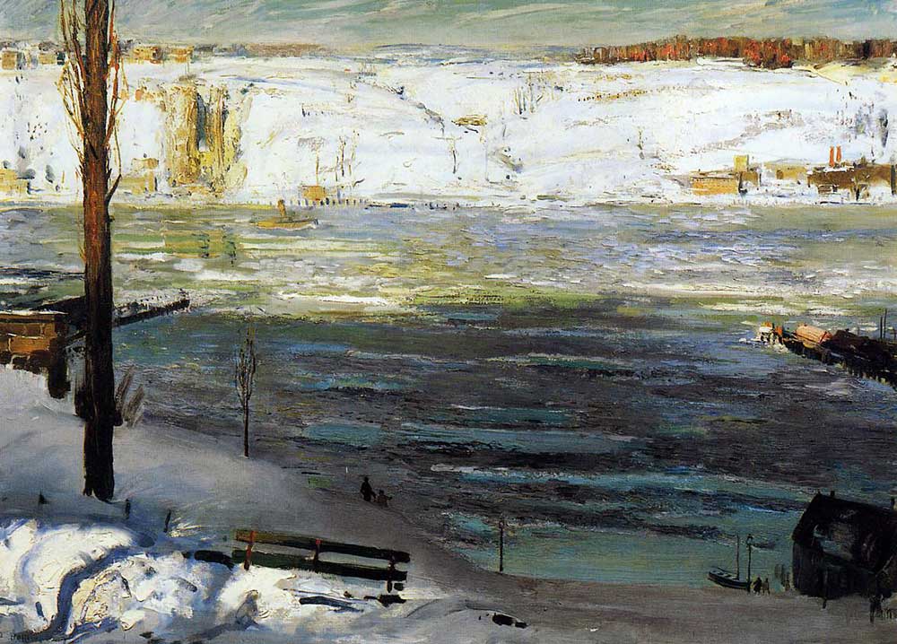 George Wesley Bellows Hareketli Buz