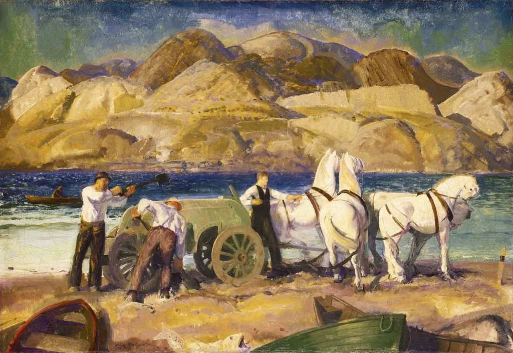 George Wesley Bellows Kum Arabası