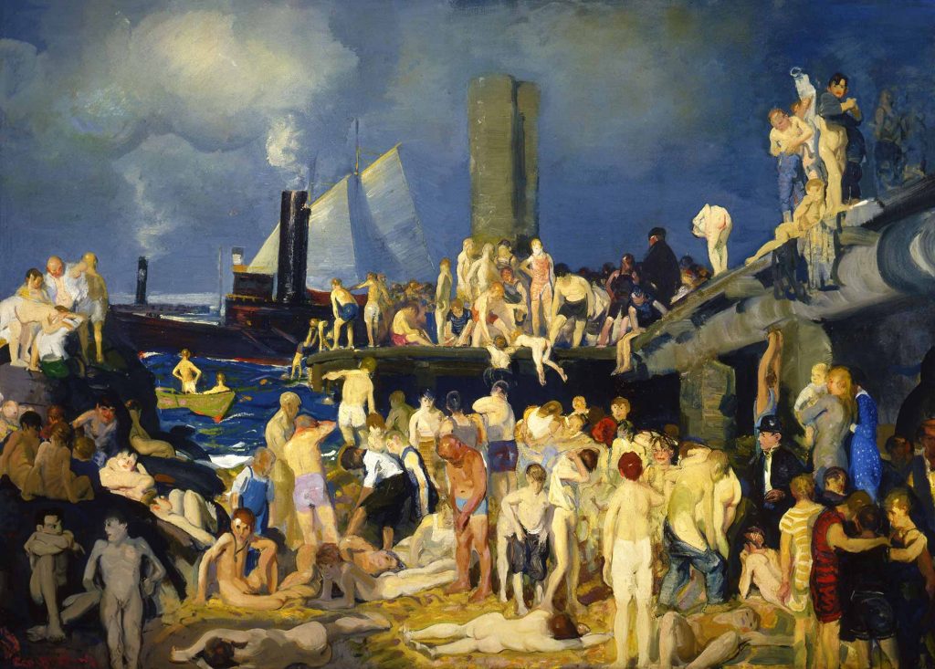 George Wesley Bellows Nehir Kıyısı