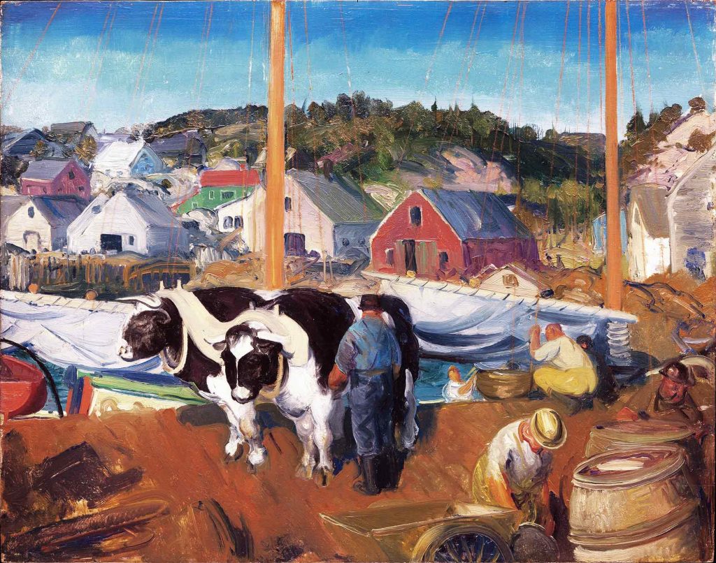 George Wesley Bellows Sığır Takımı