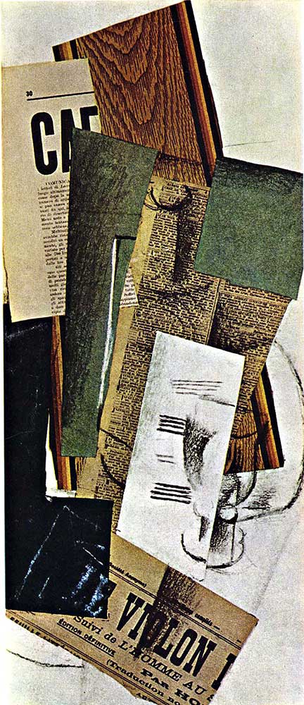 Georges Braque Bardak Karaf ve Gazete