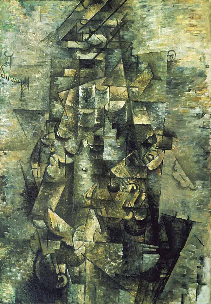 Georges Braque Gitarlı Adam