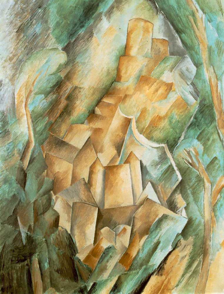 Georges Braque La Roche Guyon Kalesi