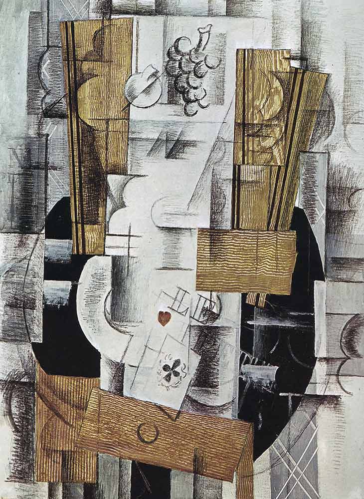 Georges Braque Meyve Tabağı Klübün Ası