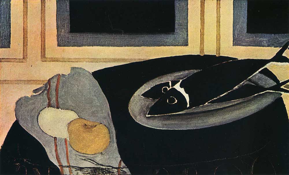 Georges Braque Siyah Balık