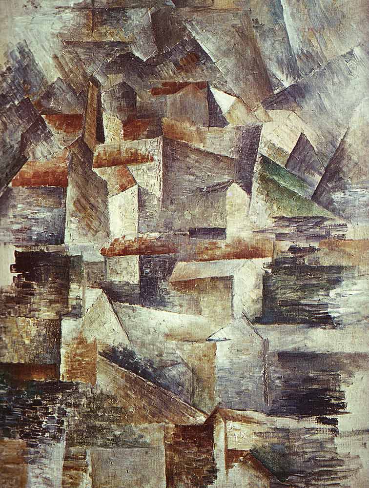 georges braque soyut tablosu