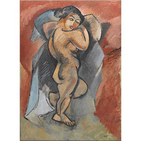 Georges Braque Uzun Çıplak