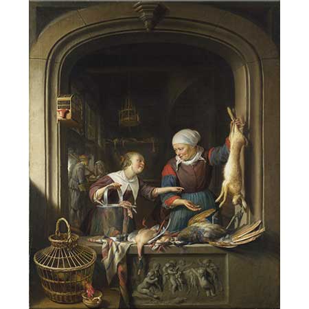 Gerrit Dou Tavukçu Dükkanı