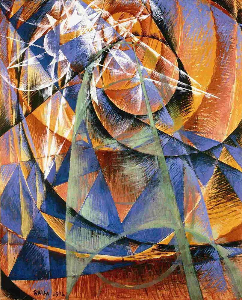 Giacomo Balla Merkür ve Güneş