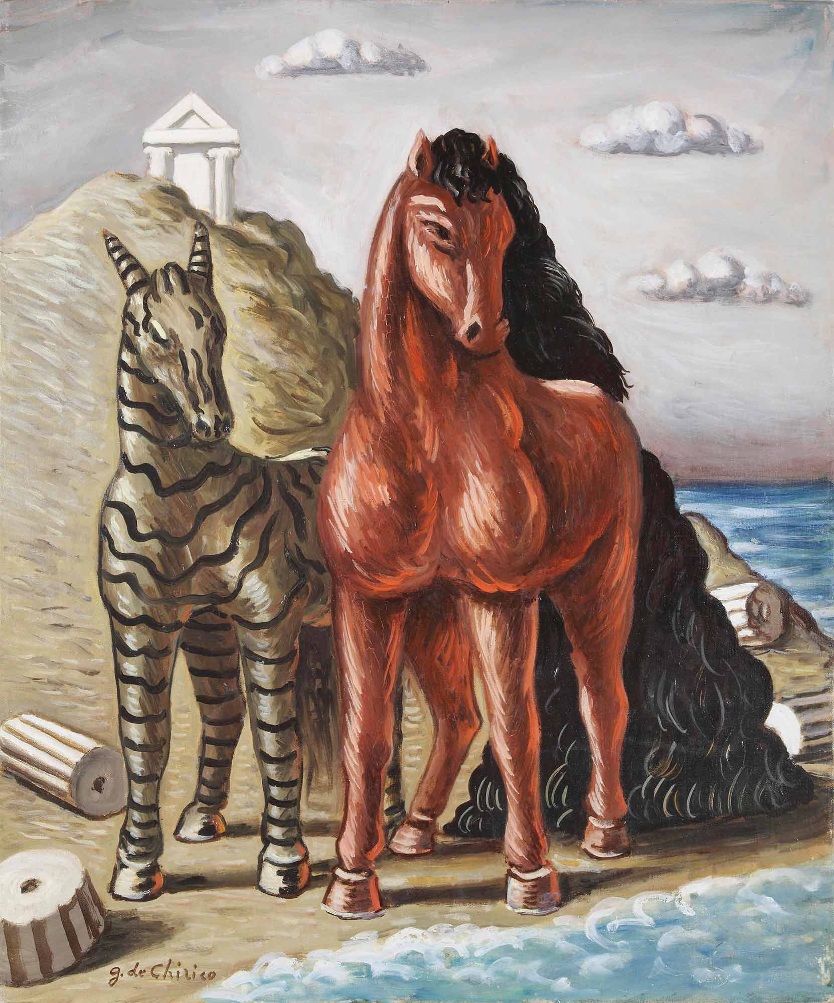 Giorgio de Chirico At ve Zebra