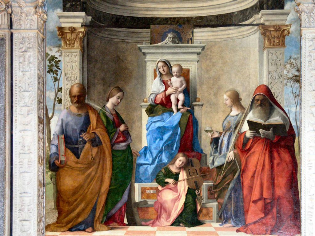 Giovanni Bellini Kutsal Sohbet