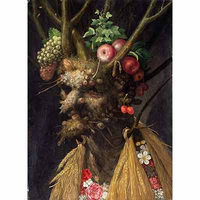 Giuseppe Arcimboldo Bir Kafada Dört Mevsim